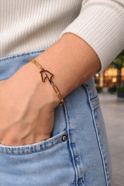 Buddy cadena eslabones dorada