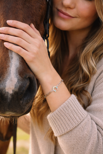 Blanca cadena eslabones plateada